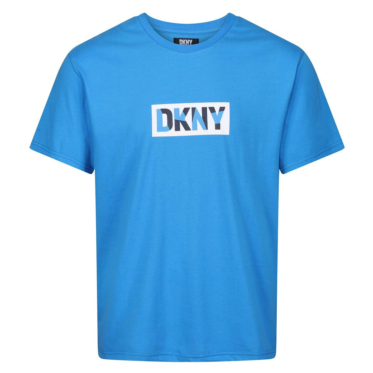 Blue - Front - DKNY Mens Iceman Lounge T-Shirt