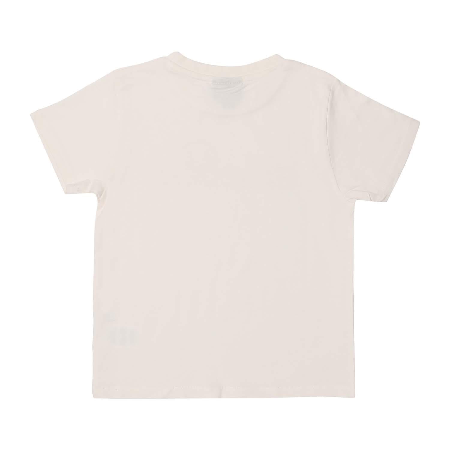 Off White - Back - Ellesse Childrens-Kids Soccorso T-Shirt