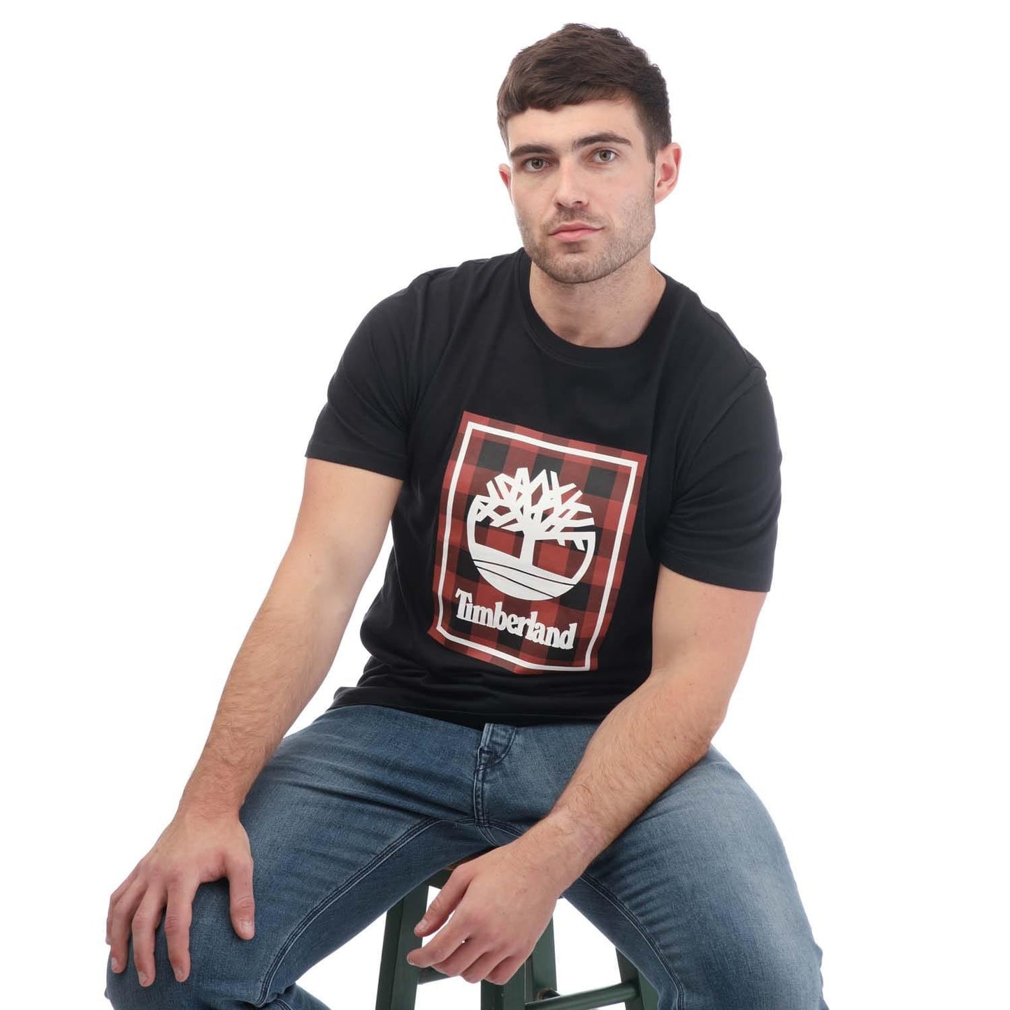 Black - Lifestyle - Timberland Mens Buffalo T-Shirt
