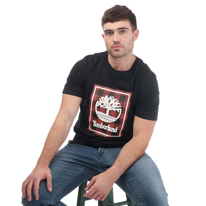 Black - Lifestyle - Timberland Mens Buffalo T-Shirt