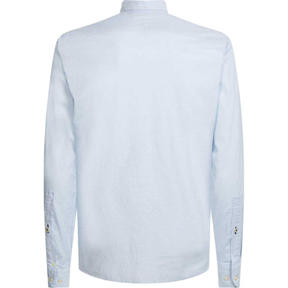 Blue - Back - Tommy Hilfiger Mens Core 1985 Oxford Long-Sleeved Button-Down Shirt