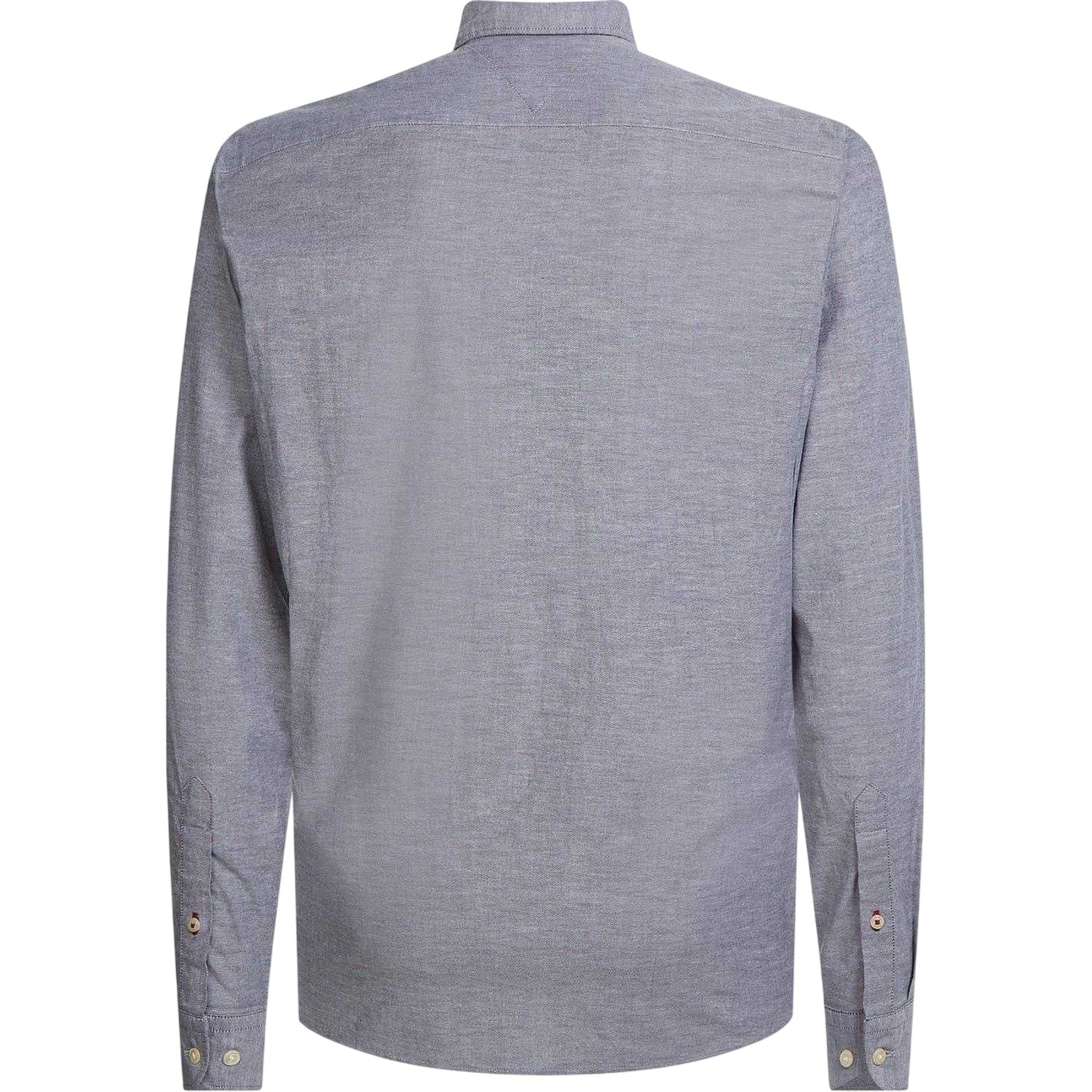 Desert Sky - Back - Tommy Hilfiger Mens Core 1985 Oxford Long-Sleeved Button-Down Shirt