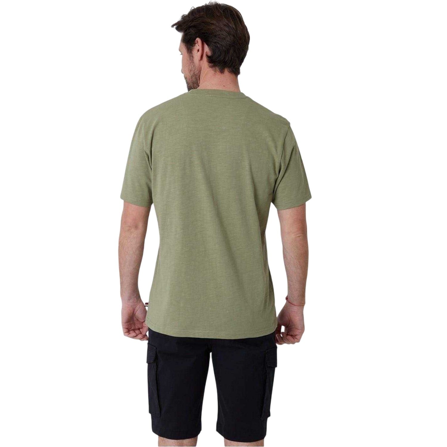 Sage - Back - Saltwell Mens Gldhanger Graphic T-Shirt