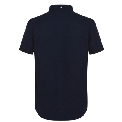 Navy - Back - Jack Wills Mens Stableton Classic Oxford Button-Down Shirt