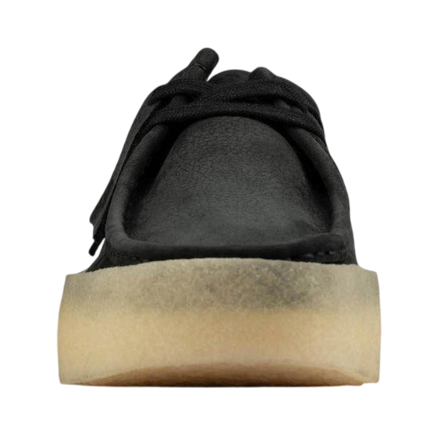 Black - Back - Clarks Originals Mens Wallabee Cup Leather Moc Toe Boat Shoes