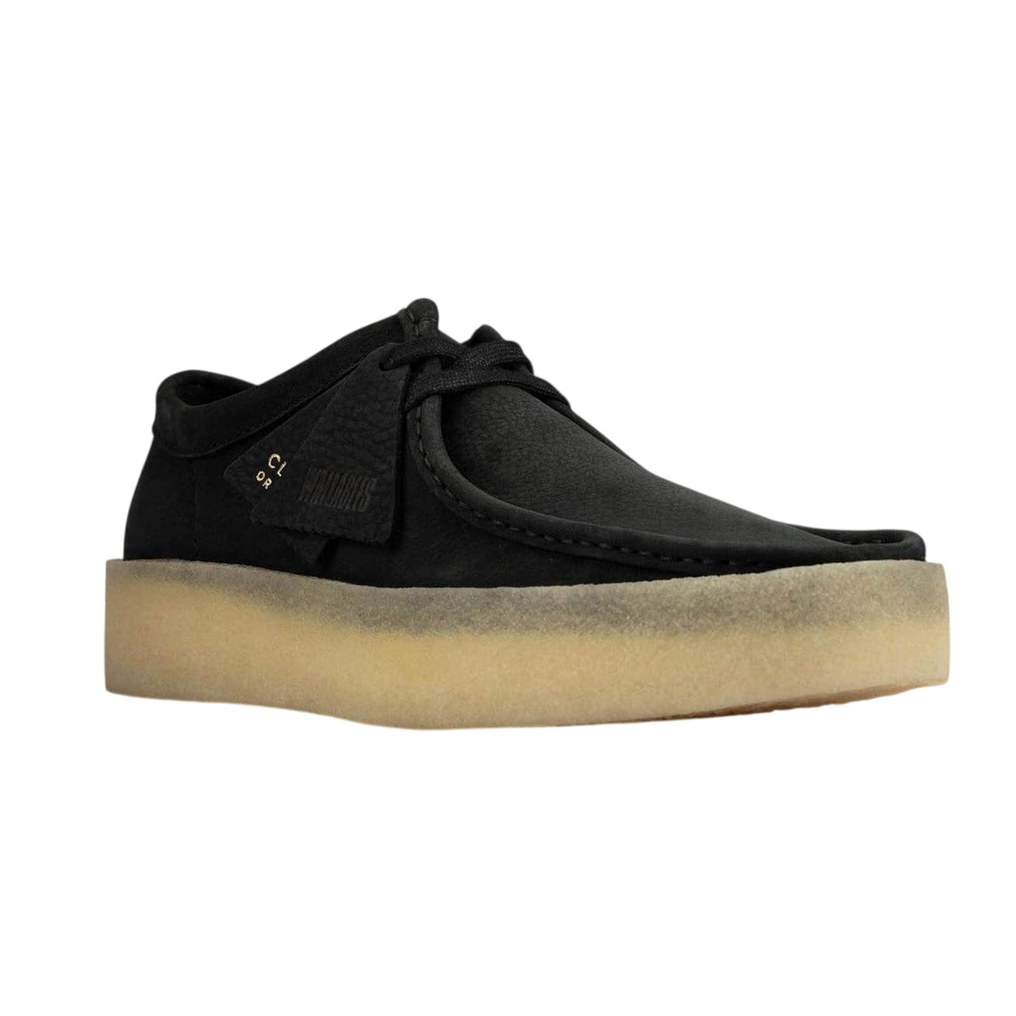 Black - Lifestyle - Clarks Originals Mens Wallabee Cup Leather Moc Toe Boat Shoes
