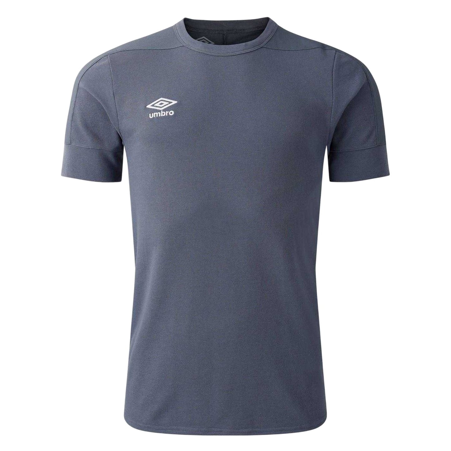 Grisaille - Front - Umbro Mens Chest Logo Crew Neck T-Shirt