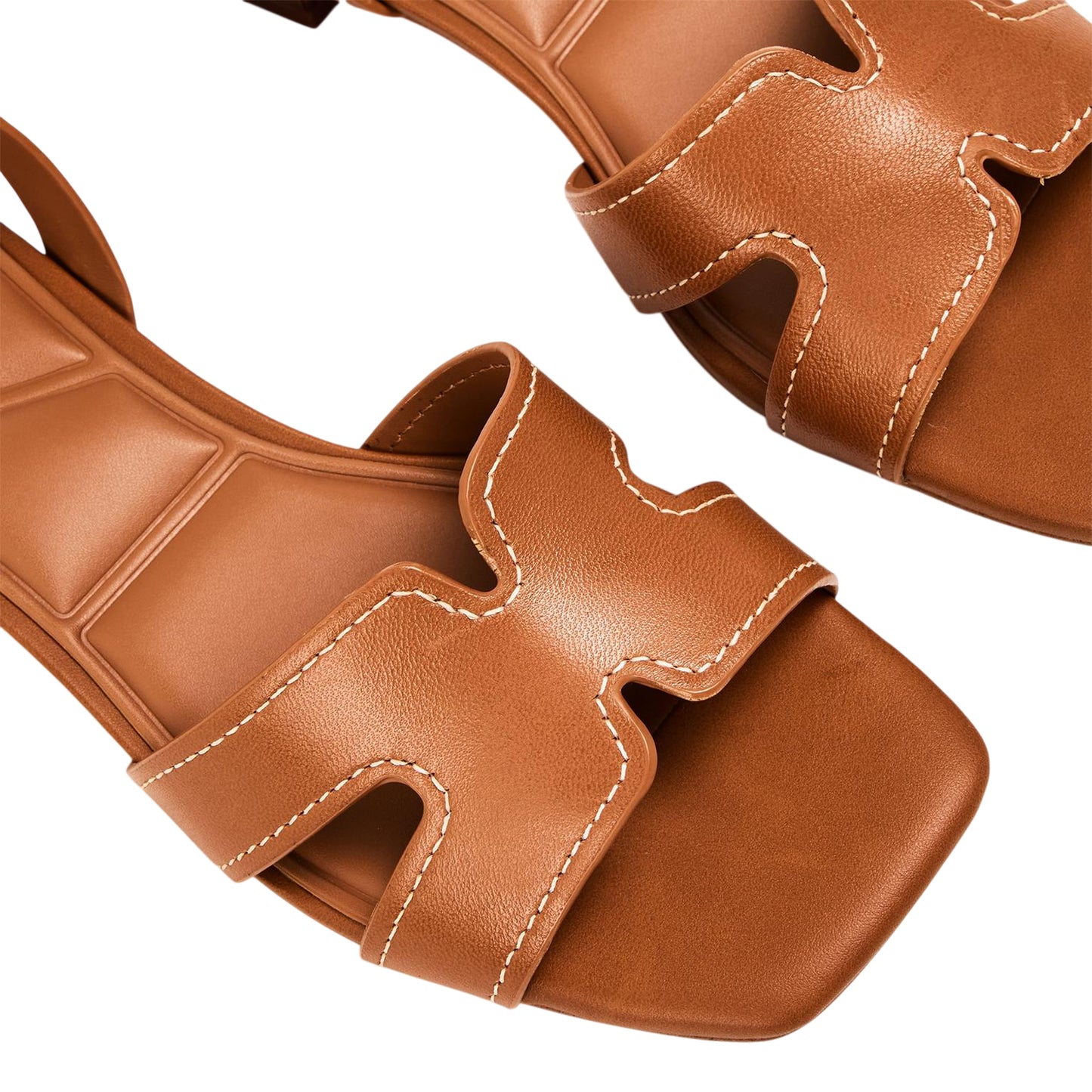 Medium Brown - Lifestyle - Aldo Womens-Ladies Javamannon Leather Flat Sandals