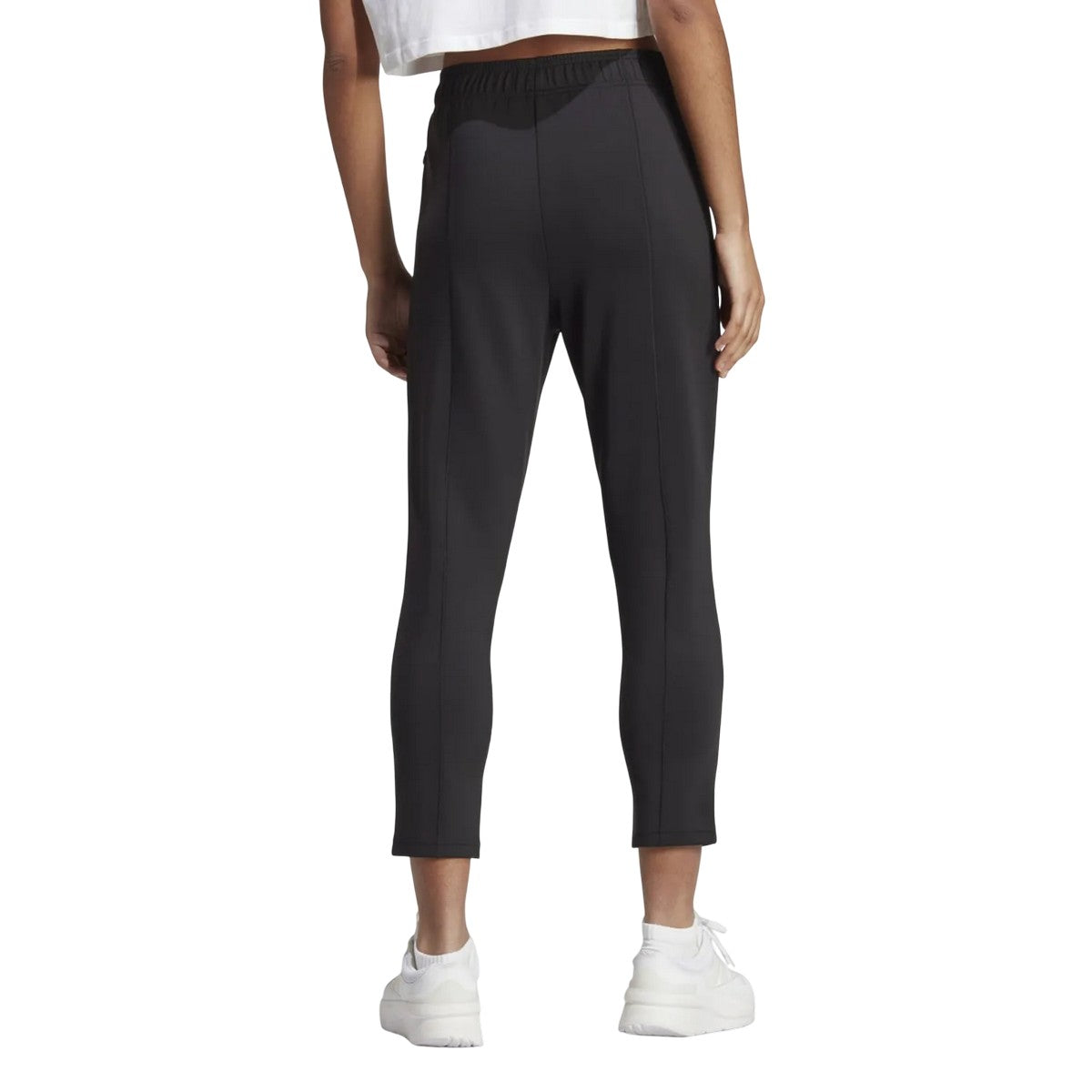Black - Back - Adidas Womens-Ladies Collective Power Extra-Slim Jogging Bottoms