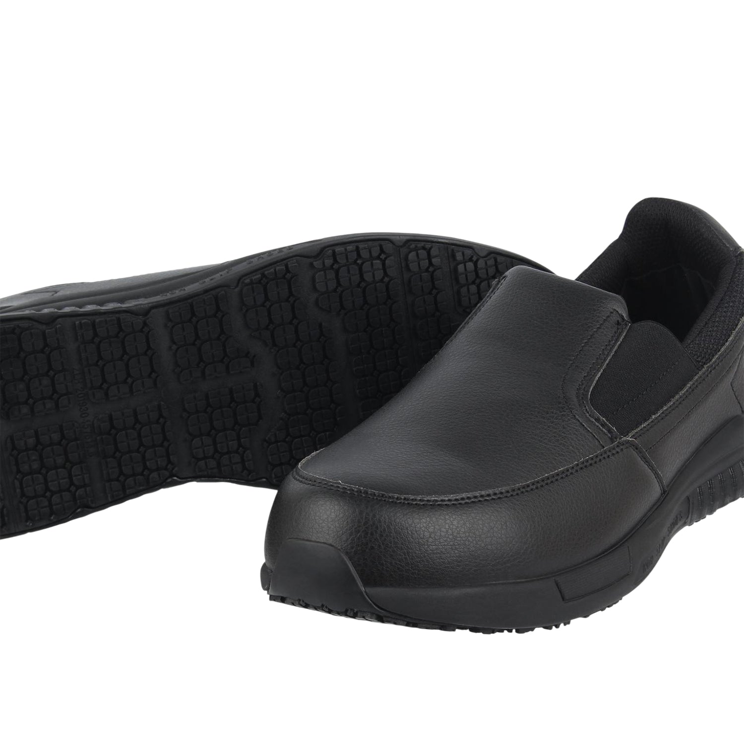 Black - Lifestyle - Dunlop Mens Nampa Broxtin Leather Safety Shoes