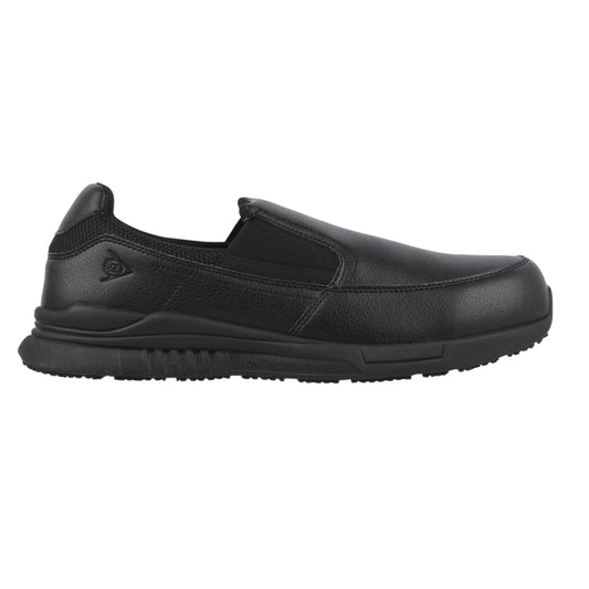 Black - Front - Dunlop Mens Nampa Broxtin Leather Safety Shoes