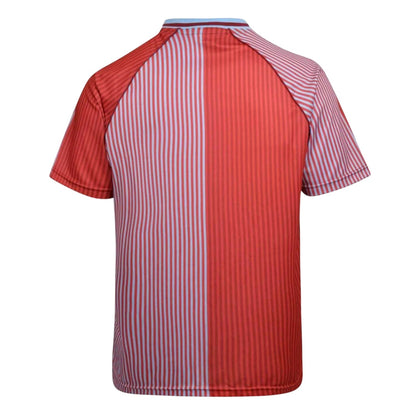 Claret-Blue - Back - Score Draw Mens Aston Villa FC T-Shirt