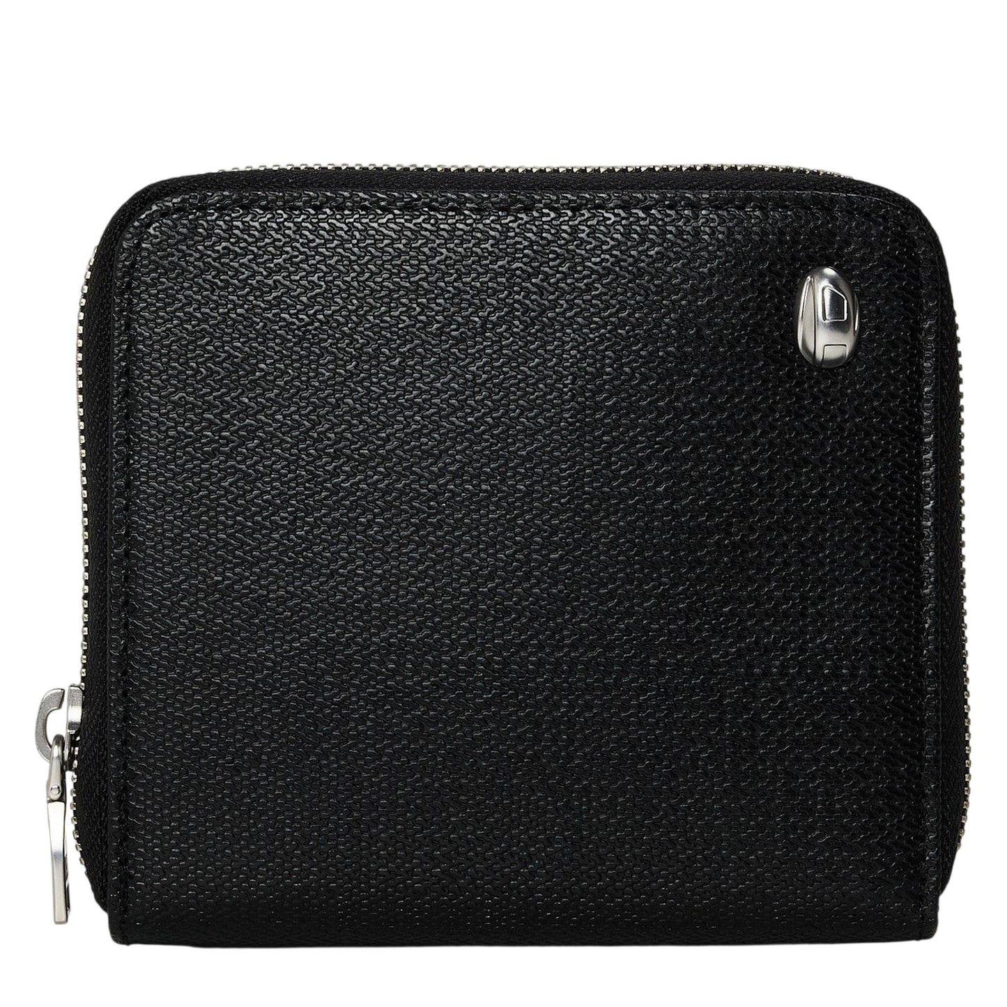 Black - Front - Diesel Zipped Wallet