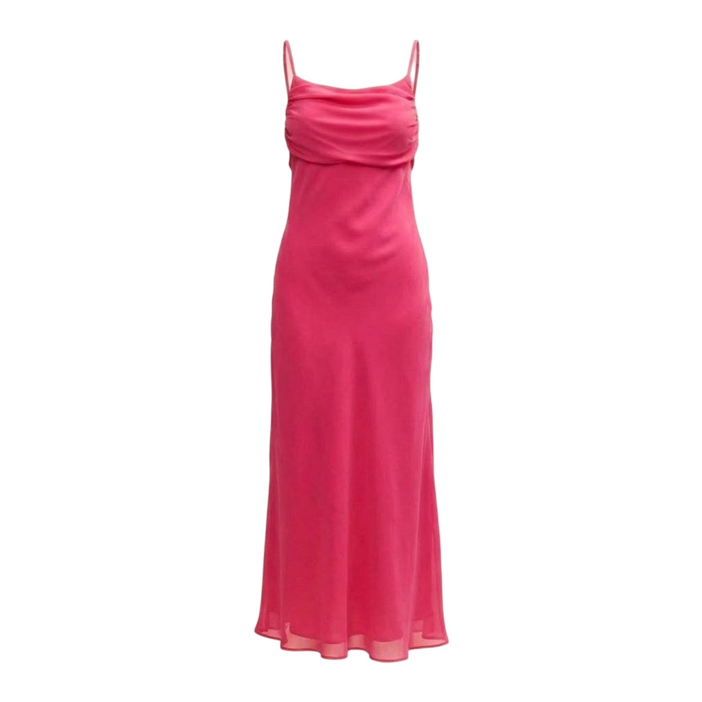 Pink - Front - Nobody´s Child Womens-Ladies Spaghetti Strap Midaxi Dress
