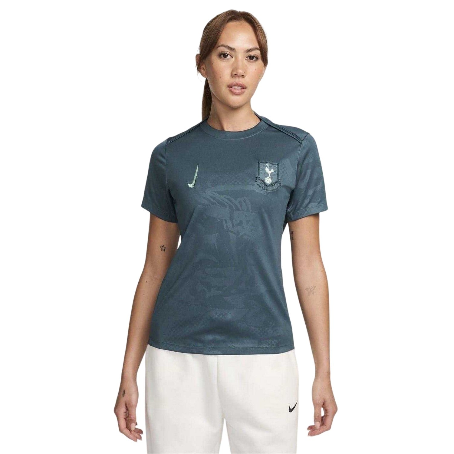 Green - Front - Tottenham Hotspur FC Womens-Ladies Academy Pro 24-25 Nike Third Jersey
