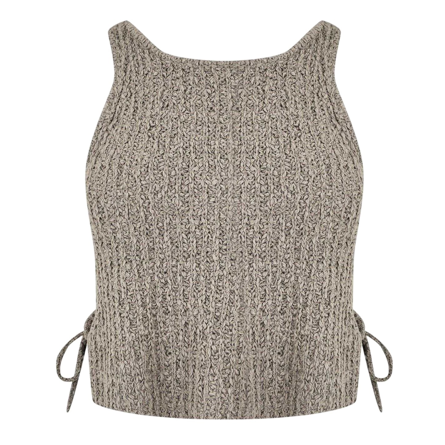 Taupe - Front - Jack Wills Womens-Ladies Slim Tank Top