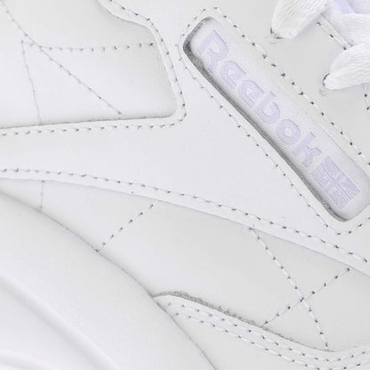 White - Pack Shot - Reebok Womens-Ladies Classic SP Extra Leather Trainers