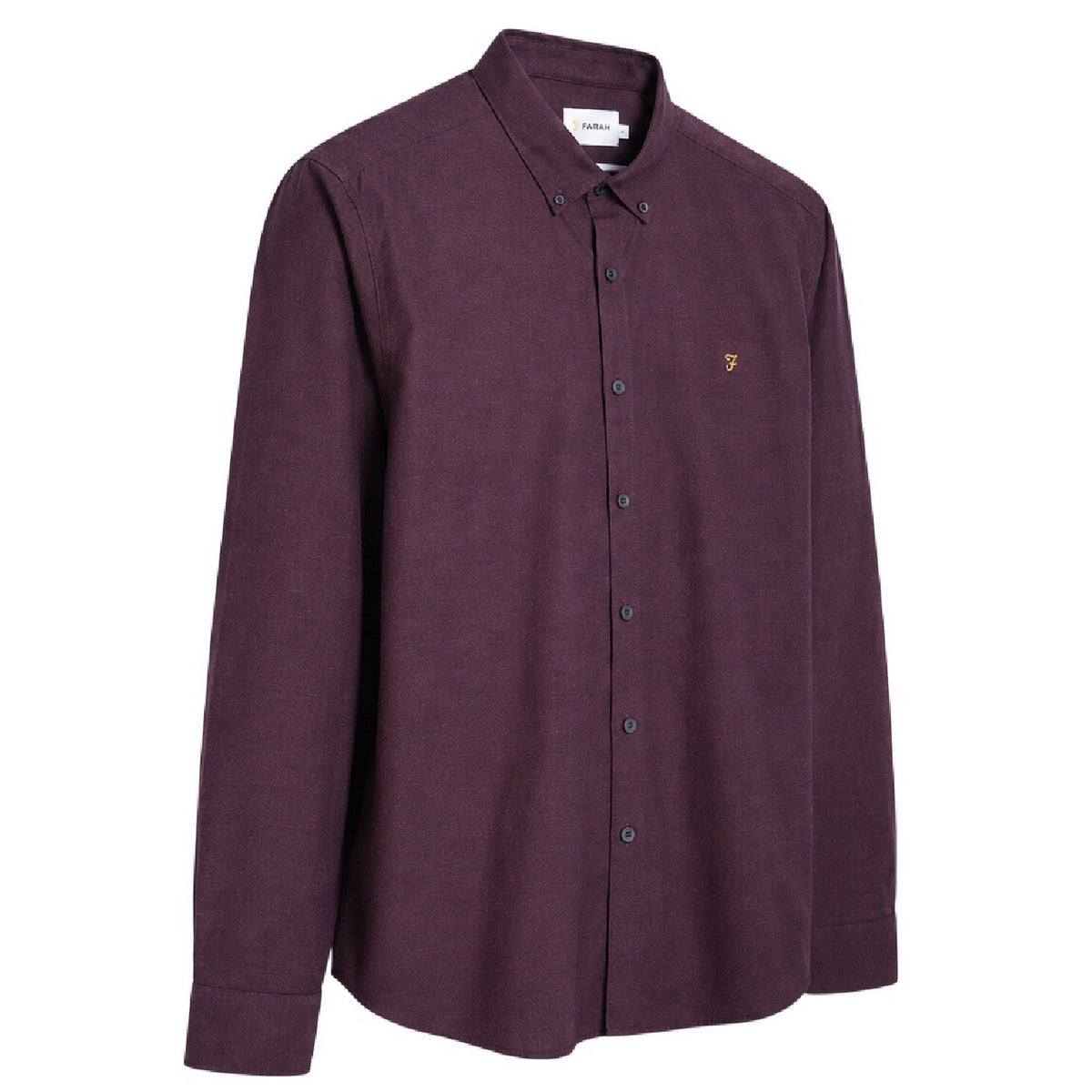 Red - Lifestyle - Farah Mens Regular Button-Down Shirt