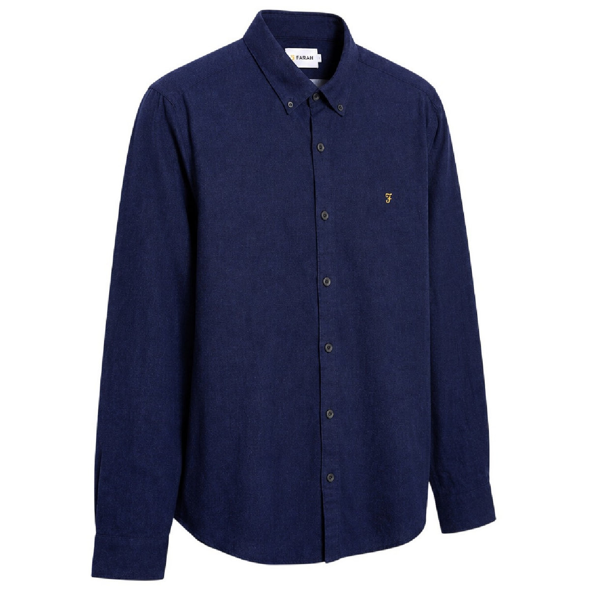 True Blue - Lifestyle - Farah Mens Regular Button-Down Shirt