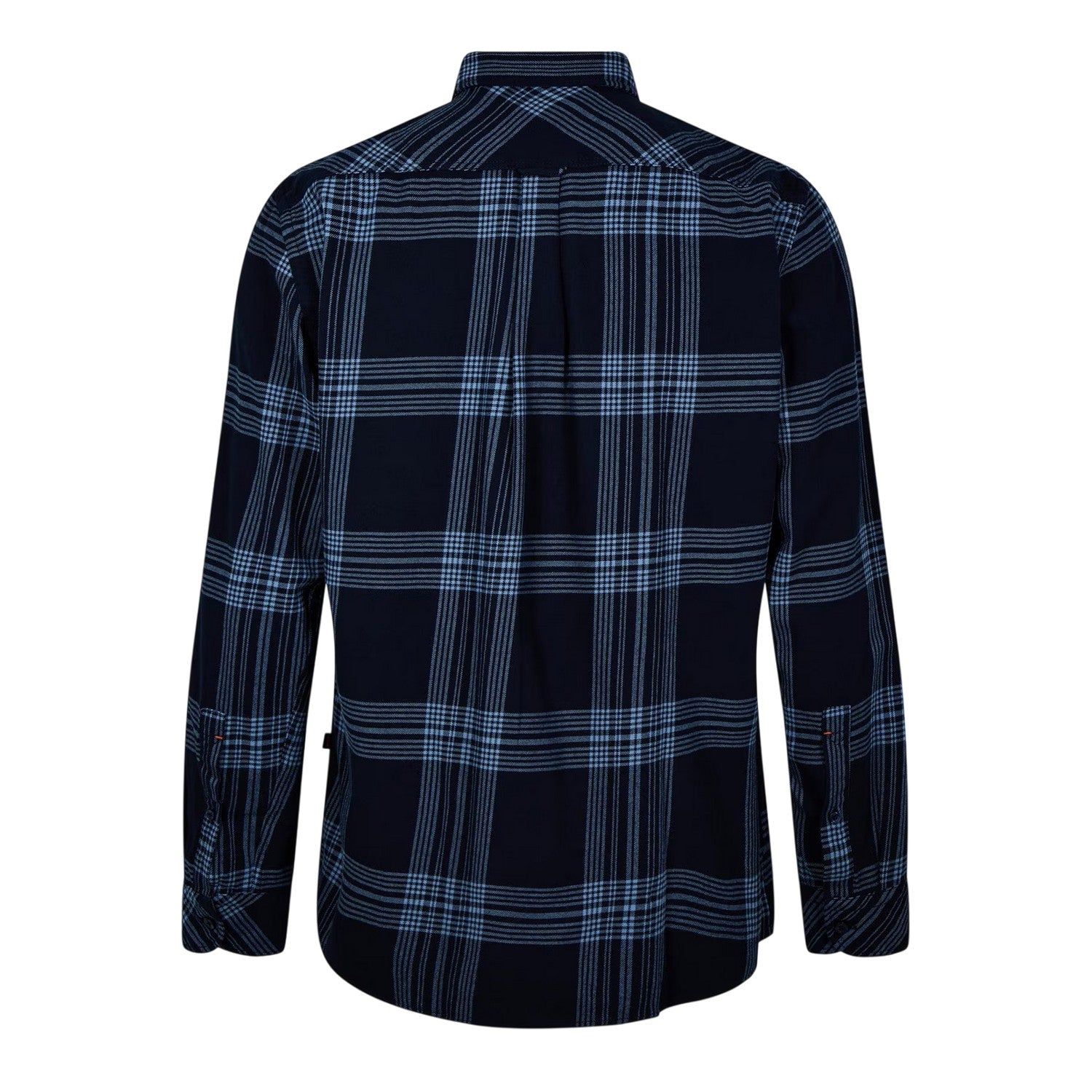 Dark Blue - Back - Boss Mens Rickert_M Regular Button-Down Shirt