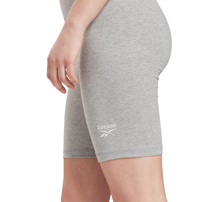 Medium Grey - Side - Reebok Womens-Ladies Rie Cycling Shorts