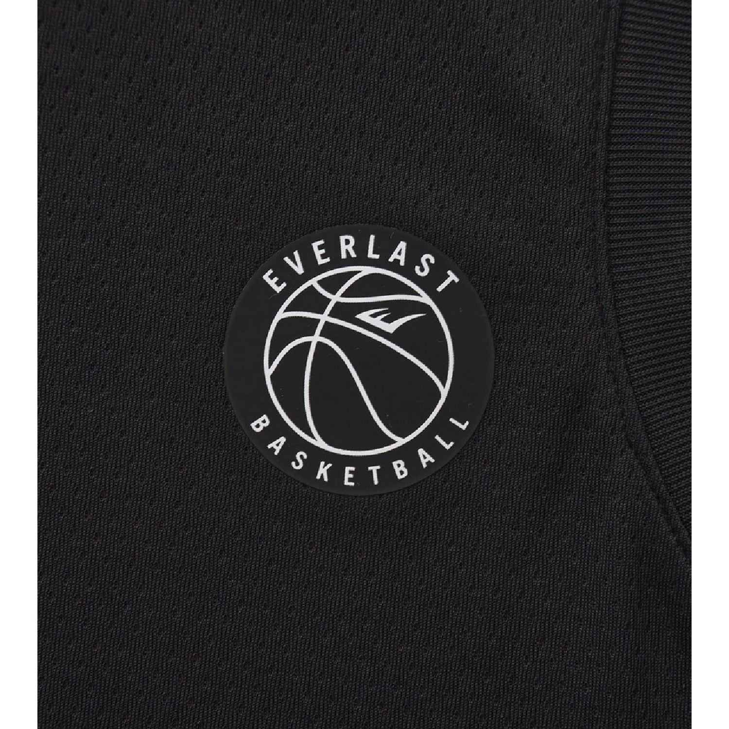 Black-Red - Side - Everlast Childrens-Kids Crew Neck Tank Top