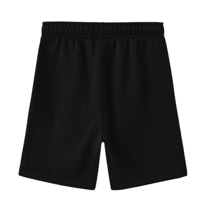 Black - Back - Slazenger Childrens-Kids Fleece Sweat Shorts