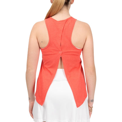Poppy Red Heather - Back - Babolat Womens-Ladies Performance Regular Tank Top