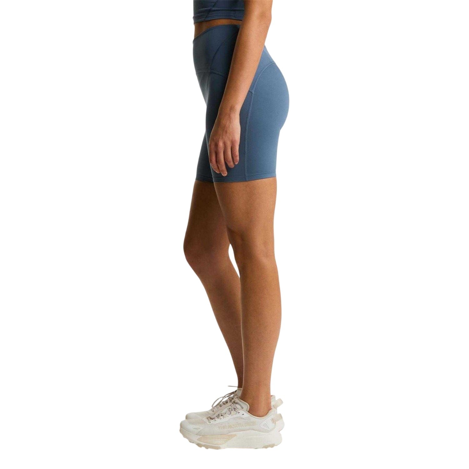 Granite Grey - Lifestyle - The North Face Womens-Ladies Jaida High Waist Shorts