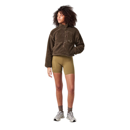 Cedar - Side - The North Face Womens-Ladies Jaida High Waist Shorts