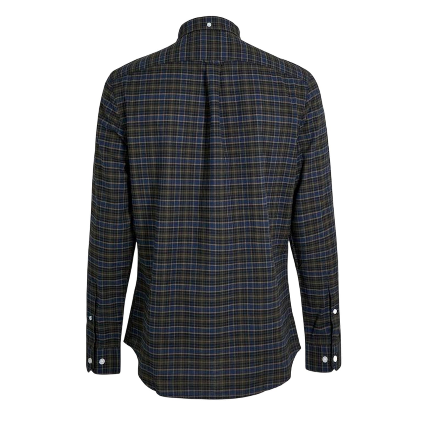 Blackwatch - Back - Farah Mens Fraser Checked Regular Button-Down Shirt