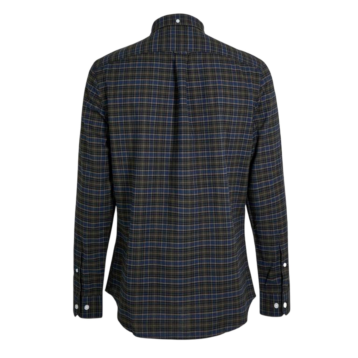 Blackwatch - Back - Farah Mens Fraser Checked Regular Button-Down Shirt