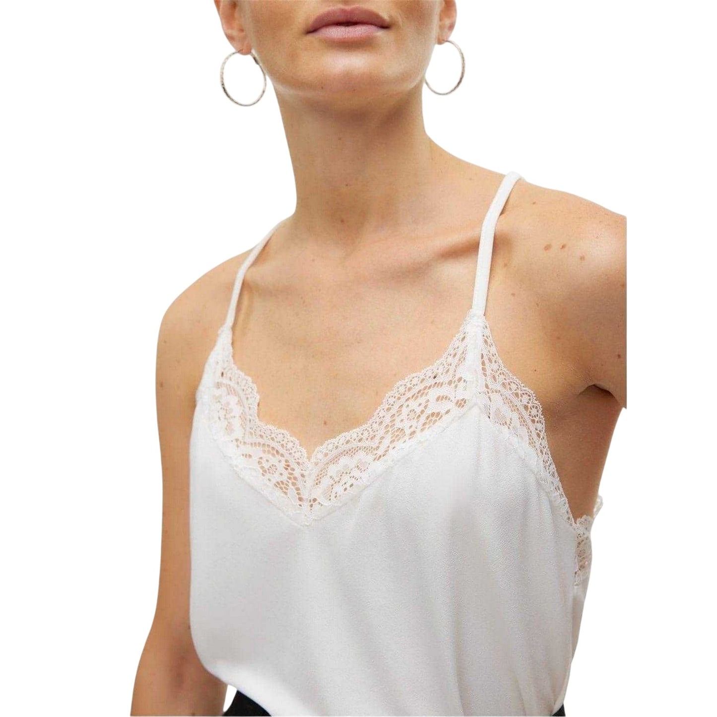 Snow White - Side - Vero Moda Womens-Ladies Ana Camisole