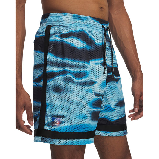 Navy - Front - Under Armour Mens Curry Statement Basketball Shorts