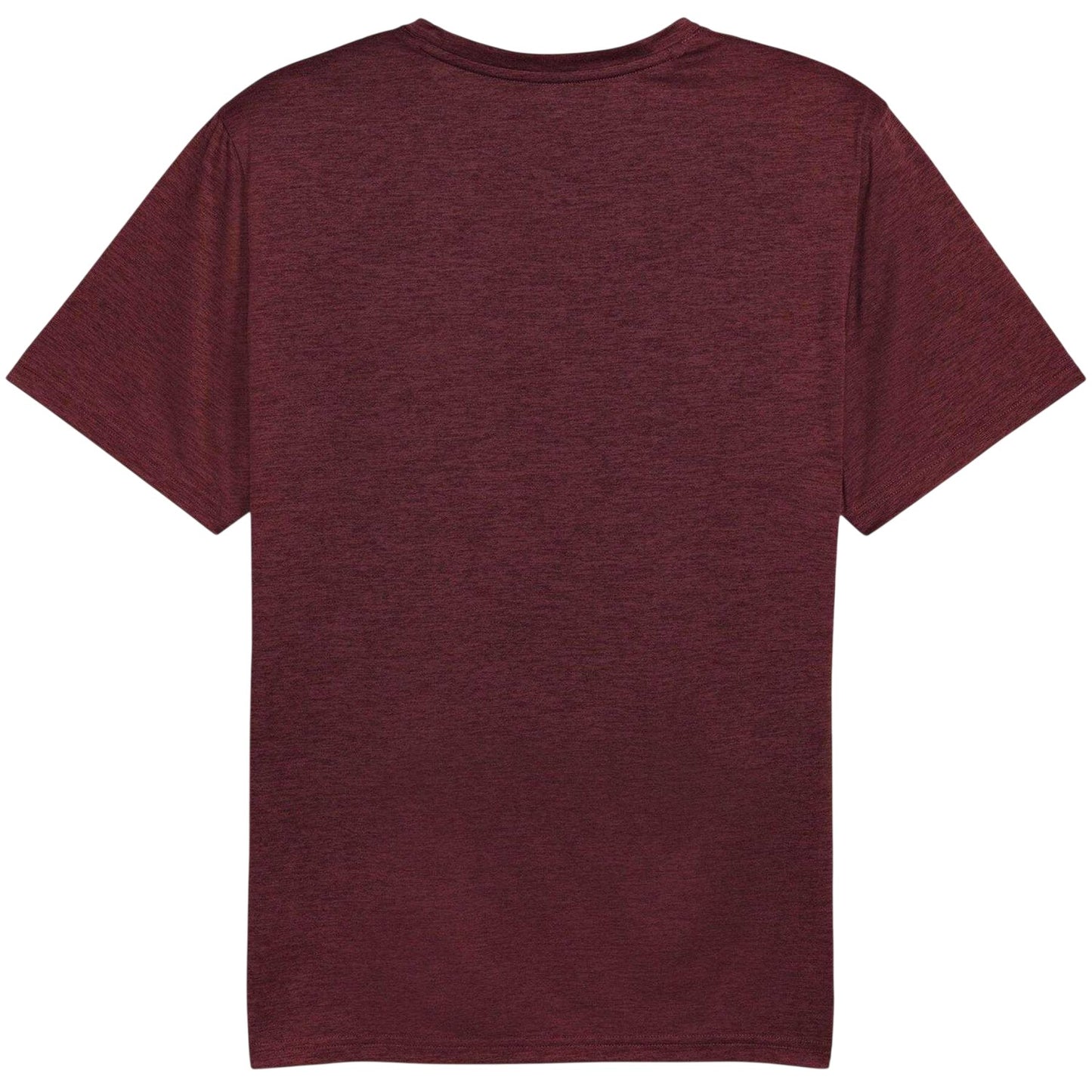 Burgundy - Back - Puma Mens Tad Performance Gym T-Shirt