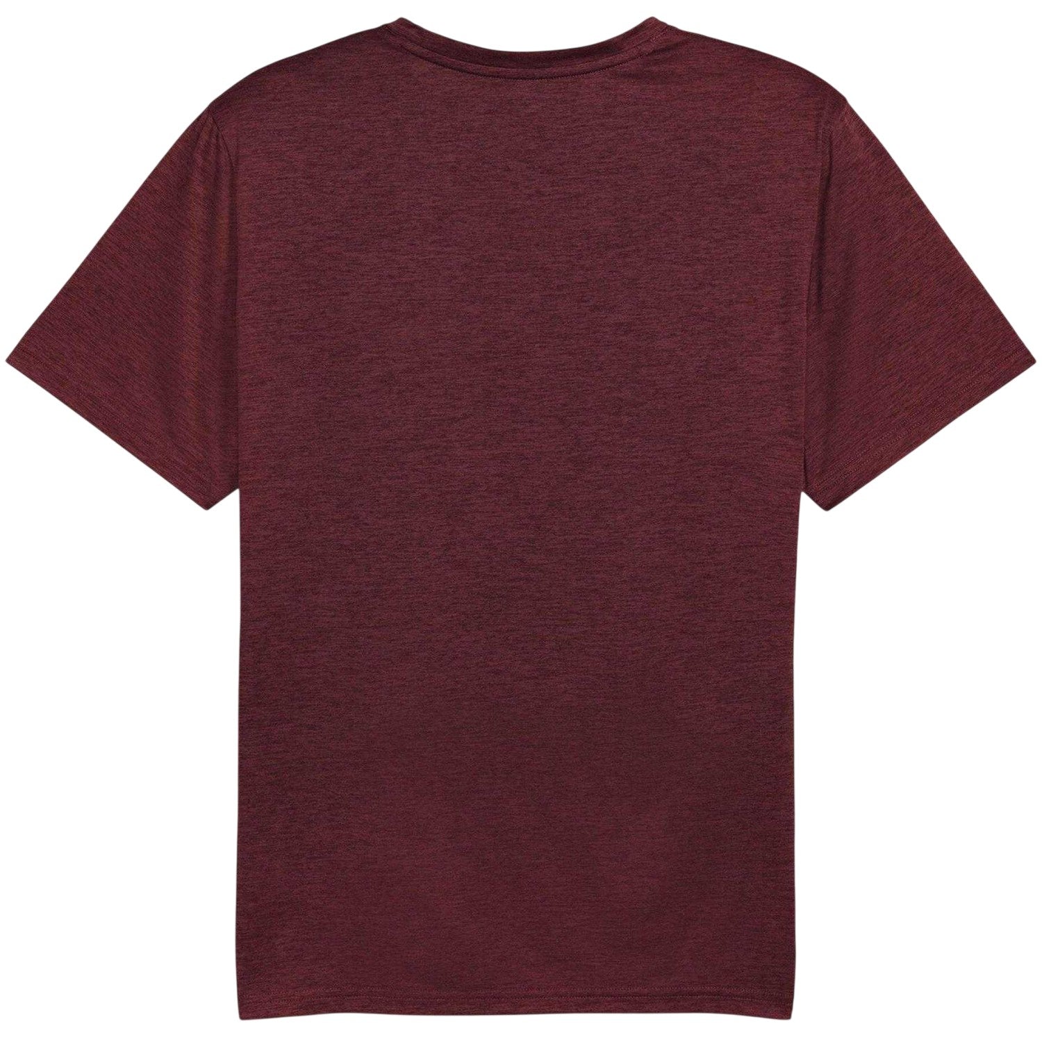 Burgundy - Back - Puma Mens Tad Performance Gym T-Shirt