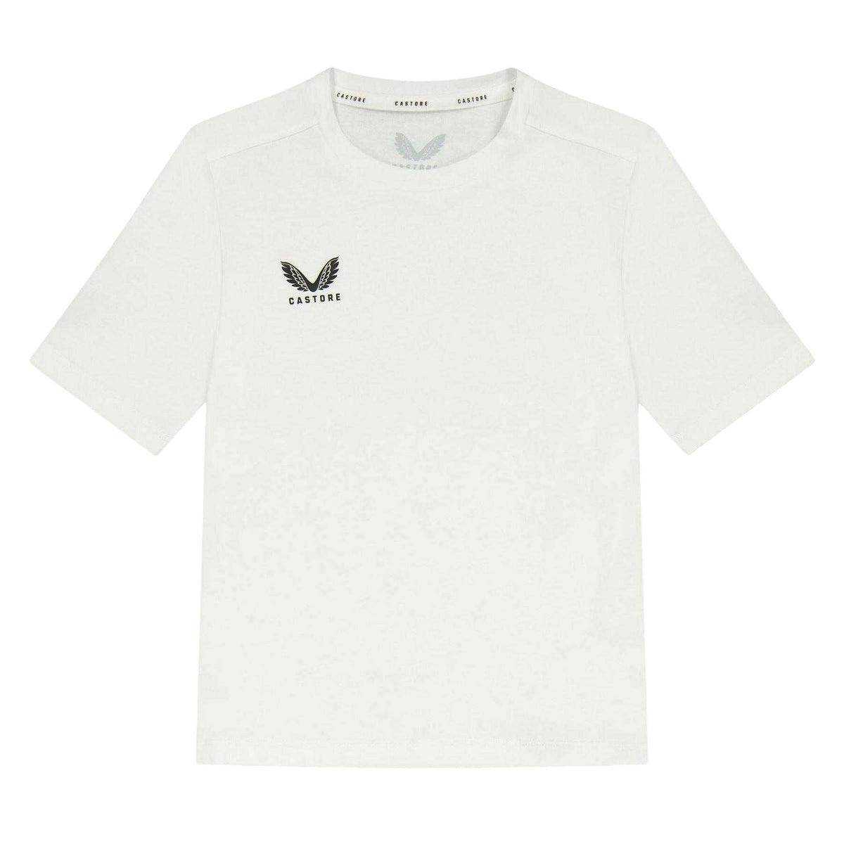 Brilliant White - Front - Castore Childrens-Kids Logo Regular T-Shirt