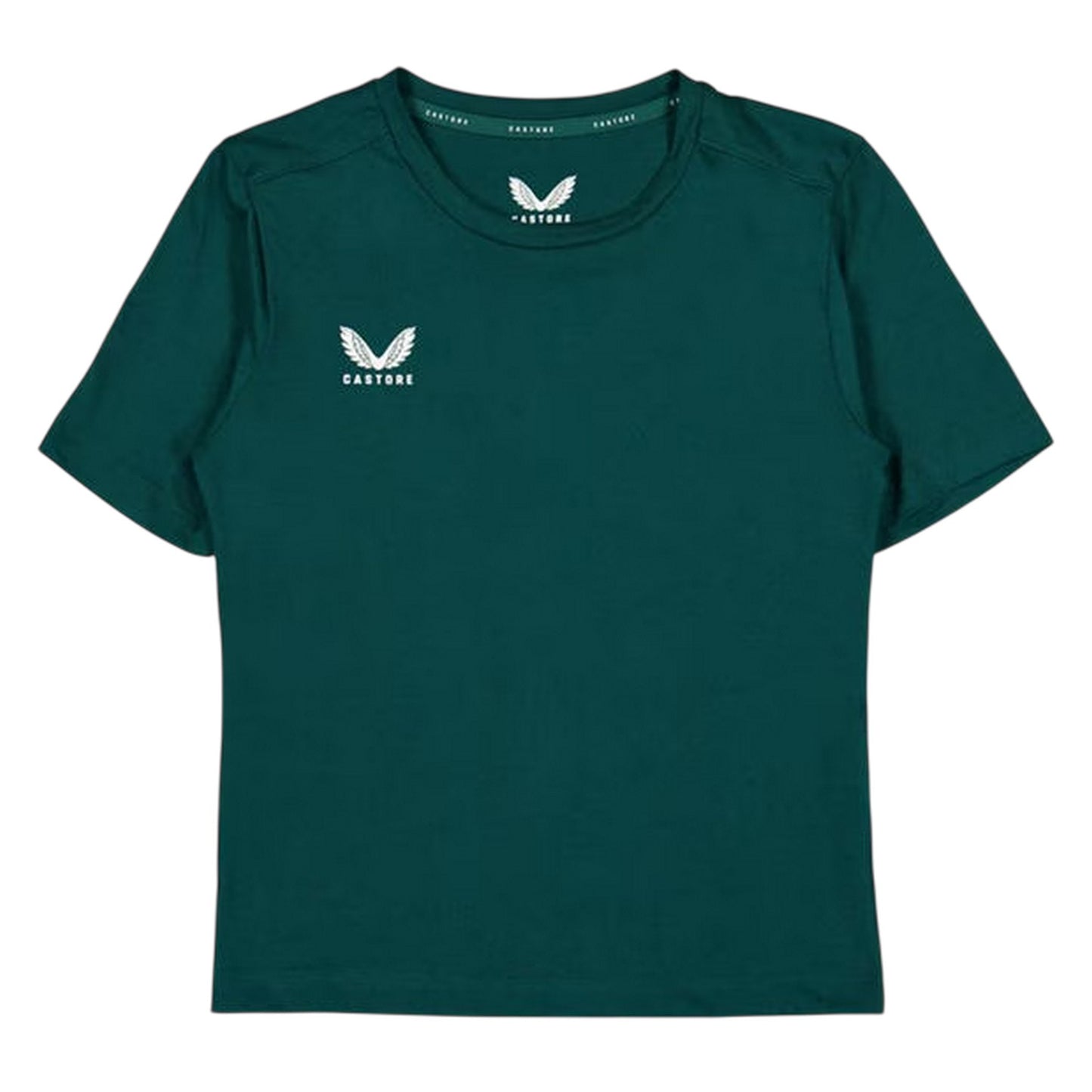 Botanical Garden - Front - Castore Childrens-Kids Logo Regular T-Shirt