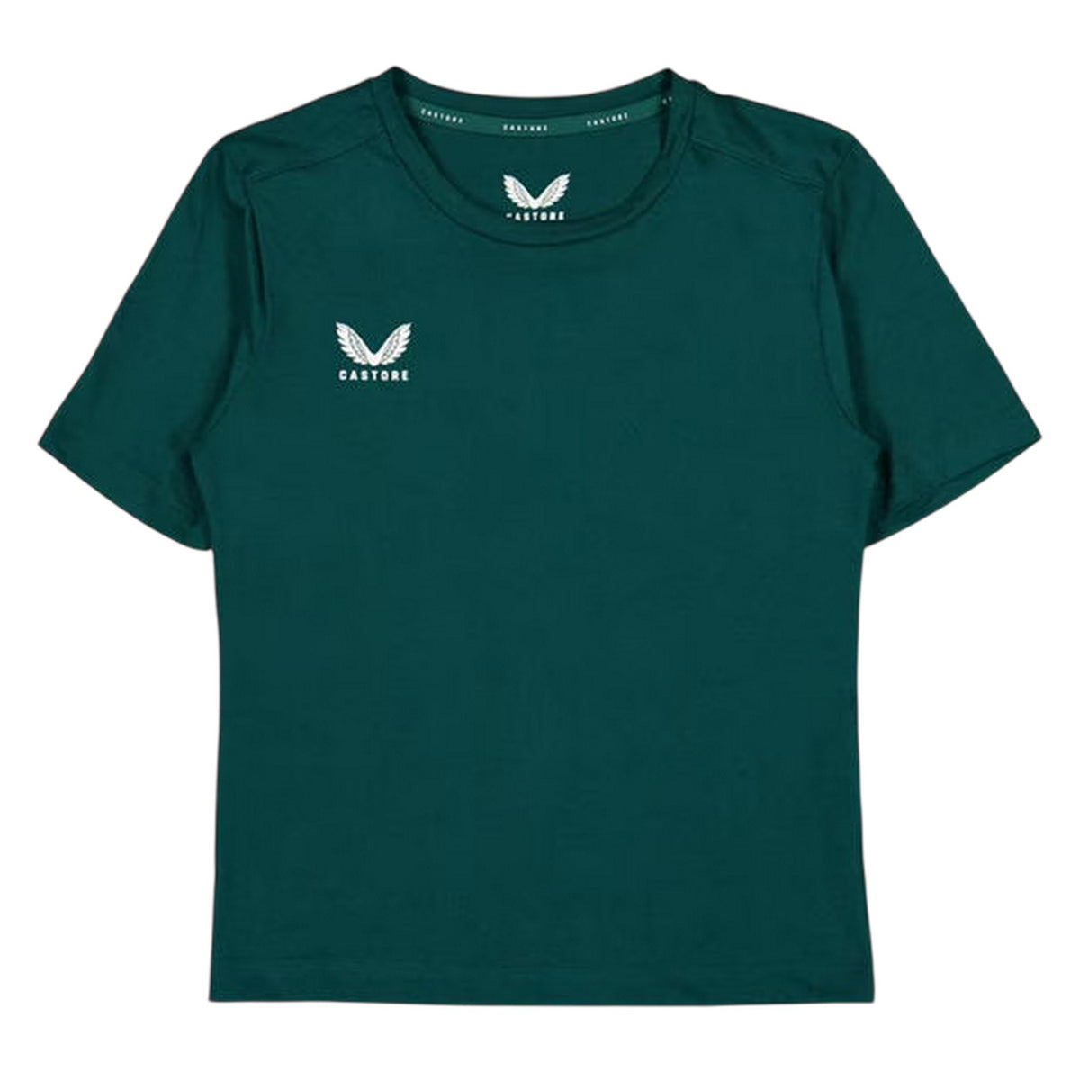 Botanical Garden - Front - Castore Childrens-Kids Logo Regular T-Shirt