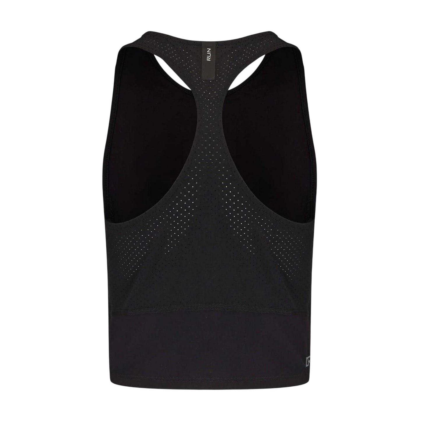 Black - Back - Karrimor Womens-Ladies Quarter Zip Gym Tank Top