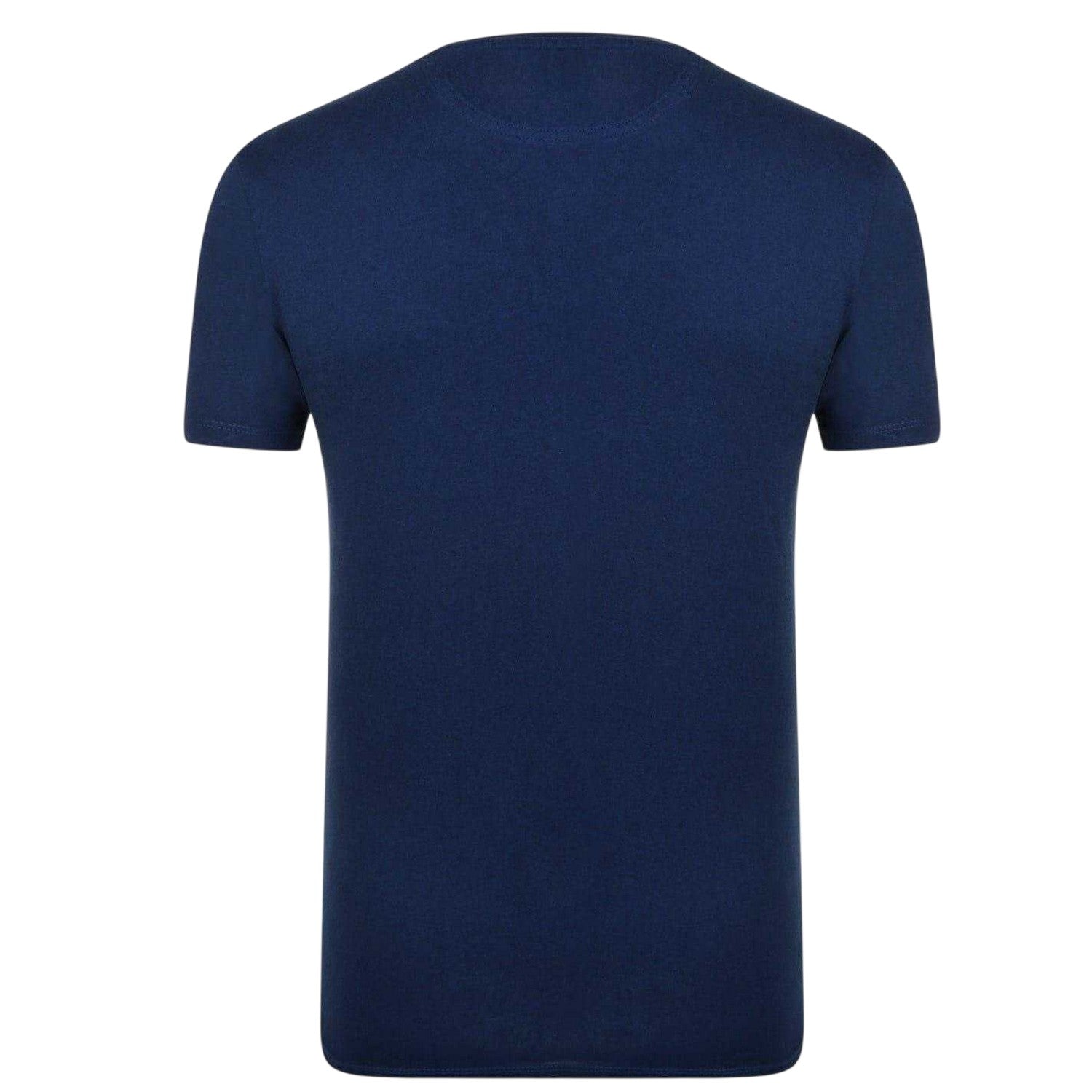 Dark Sapphire - Back - Timberland Mens River Embroidered Crew Neck T-Shirt