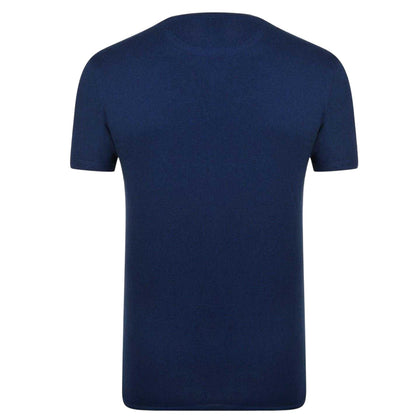 Dark Sapphire - Back - Timberland Mens River Embroidered Crew Neck T-Shirt