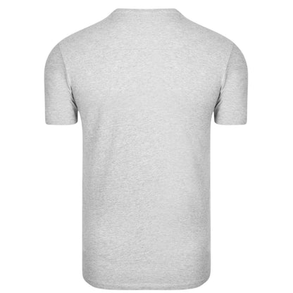 Grey - Back - Timberland Mens River Embroidered Crew Neck T-Shirt
