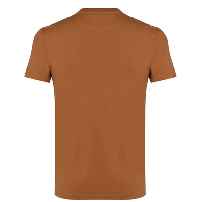 Wheat - Back - Timberland Mens River Embroidered Crew Neck T-Shirt