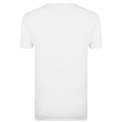 White - Back - Timberland Mens River Embroidered Crew Neck T-Shirt