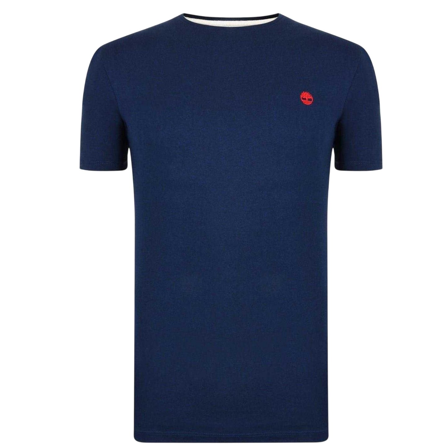 Dark Sapphire - Front - Timberland Mens River Embroidered Crew Neck T-Shirt