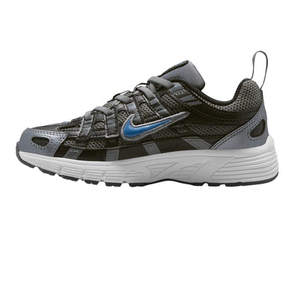 Smoke Grey - Side - Nike Childrens-Kids P-6000 Mesh Low Cut Shoes