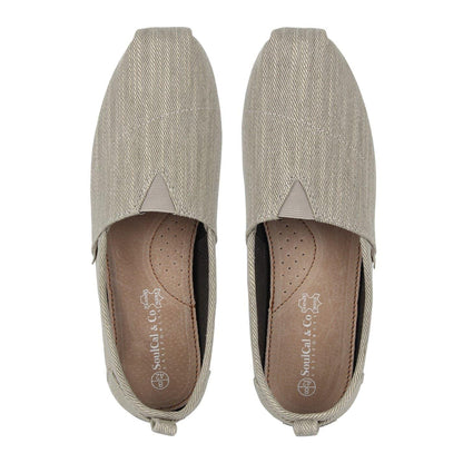 Grey Denim - Lifestyle - SoulCal Mens Canvas Beach Casual Shoes