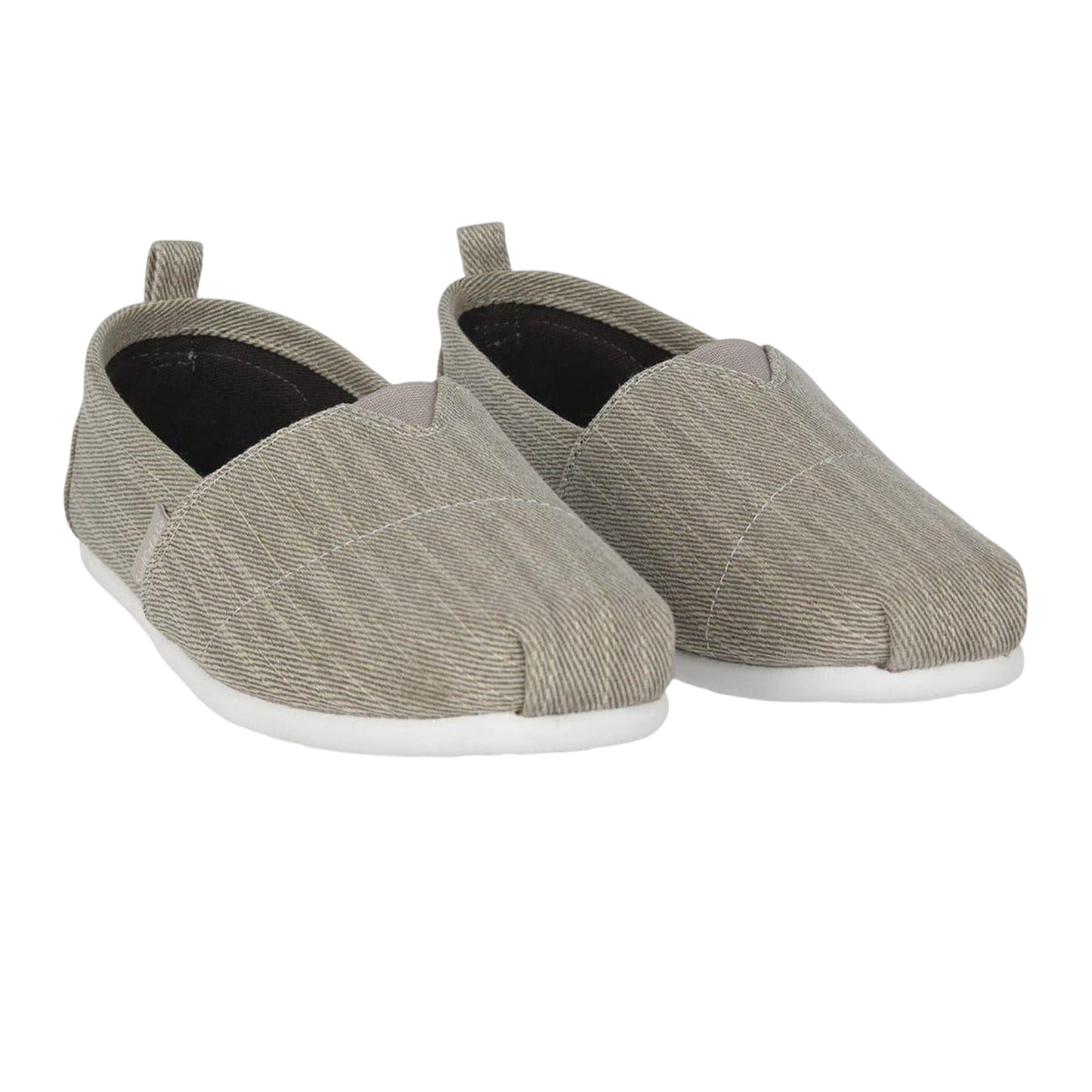 Grey Denim - Pack Shot - SoulCal Mens Canvas Beach Casual Shoes