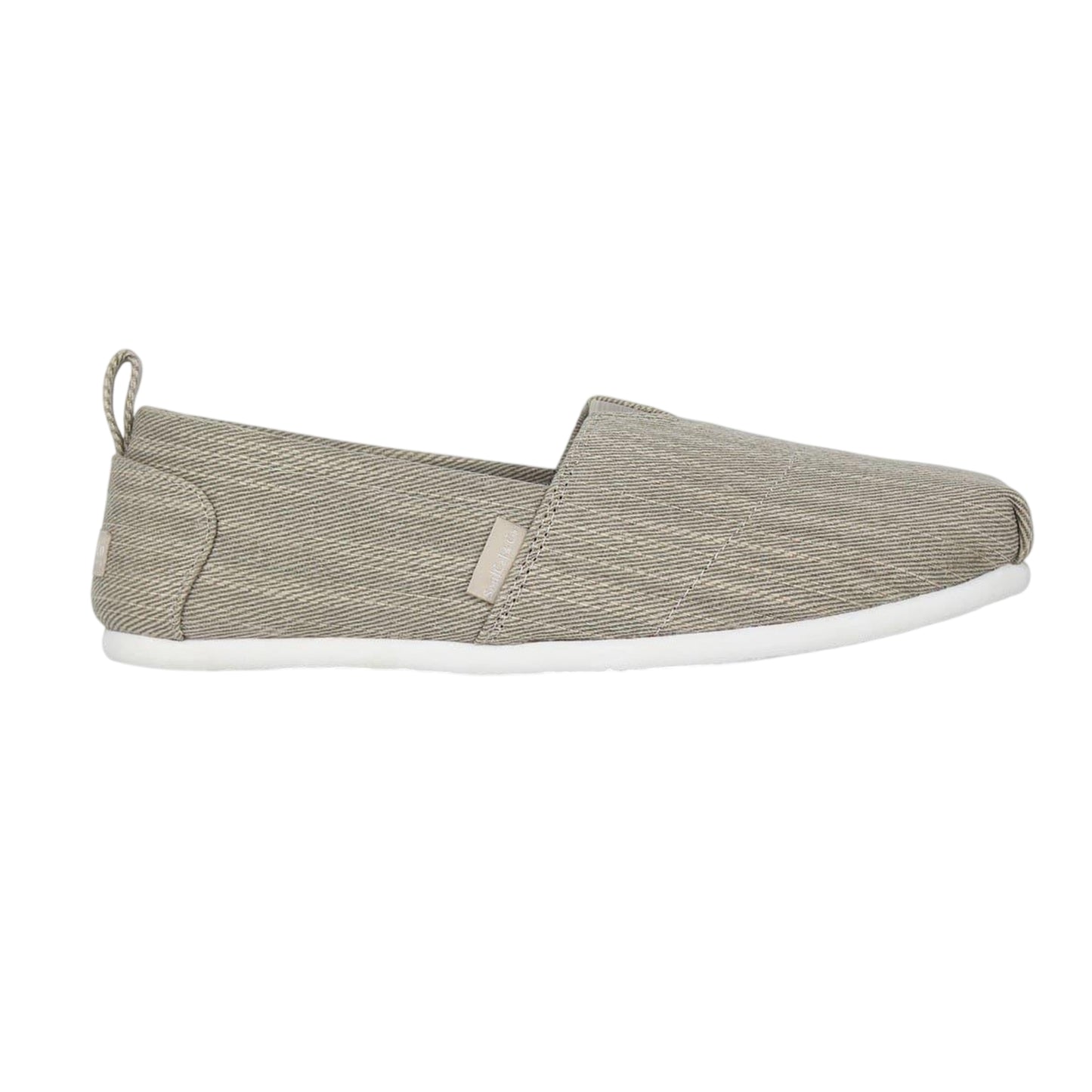 Grey Denim - Front - SoulCal Mens Canvas Beach Casual Shoes